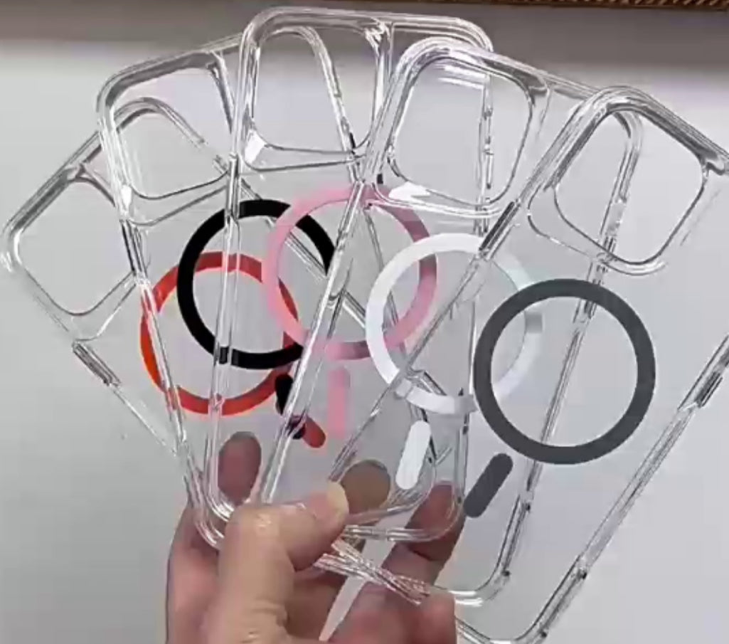 Cover Clear MagSafe para IPhone 15 Pro Max