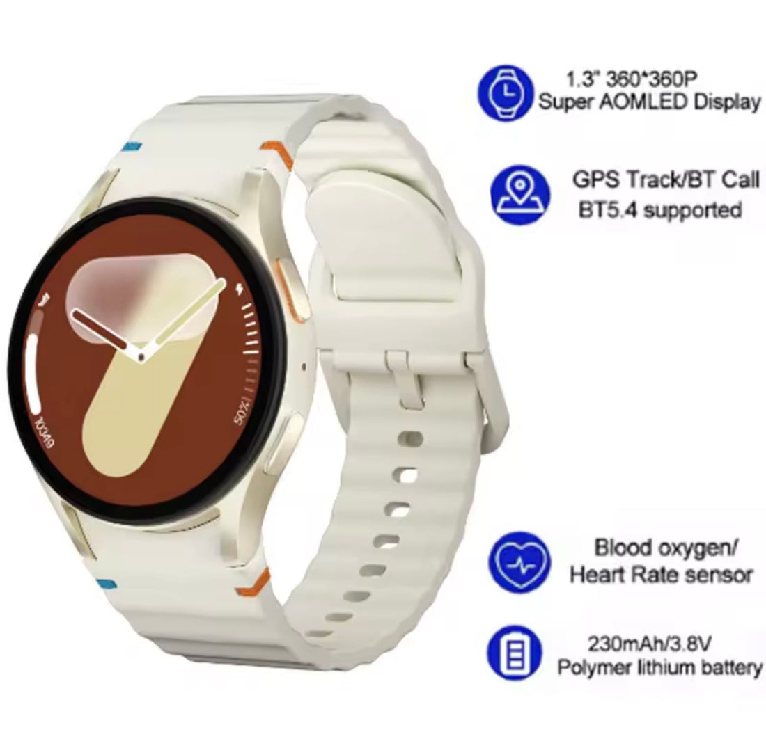 Reloj inteligente Mini AMOLED para hombres y mujeres, Size 40 mm redondo para Android y Iphone