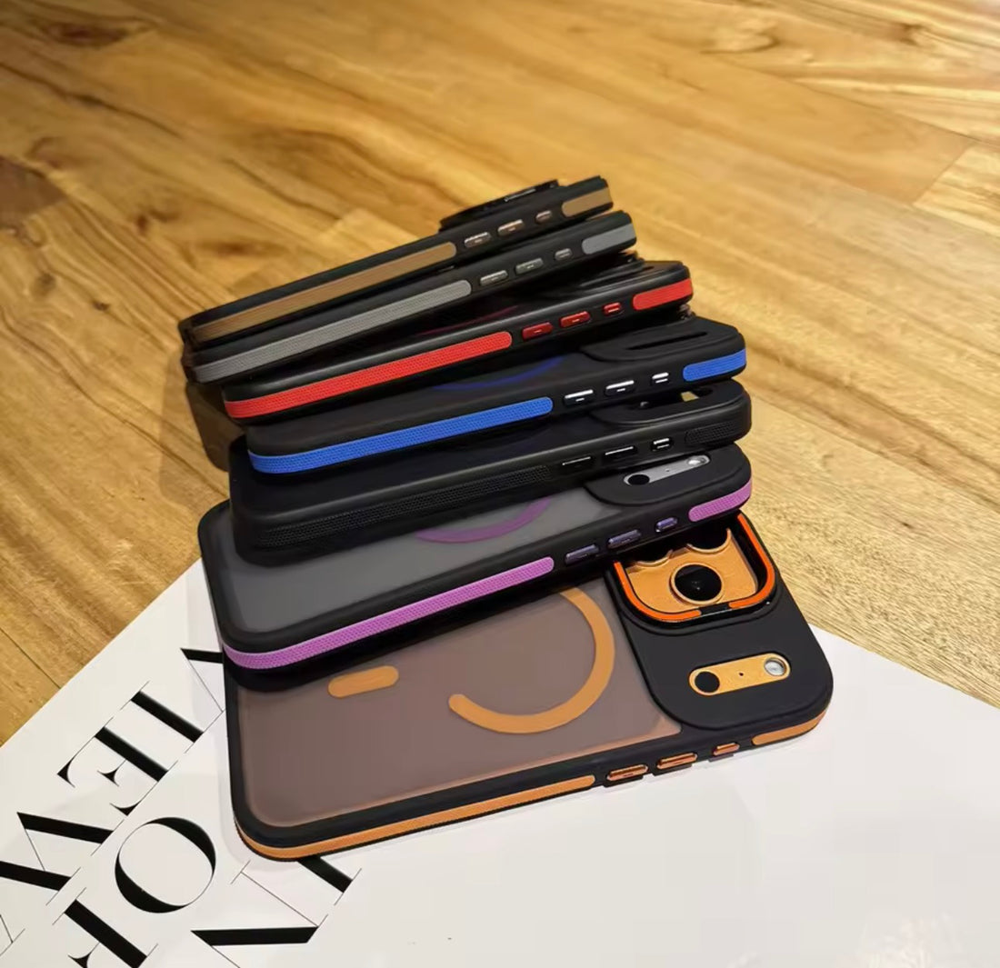 Case con soporte en metal para IPhone 13/14